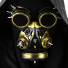 KinkHarness Masque et lunettes Splice Gold